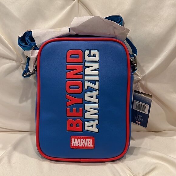 Disney Marvel The Amazing Spider-Man Beyond Amazing Crossbody Bag NWT BuckleDown - Picture 6 of 6
